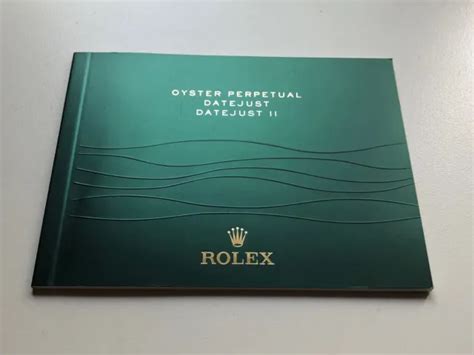 rolex datejust ii brochure